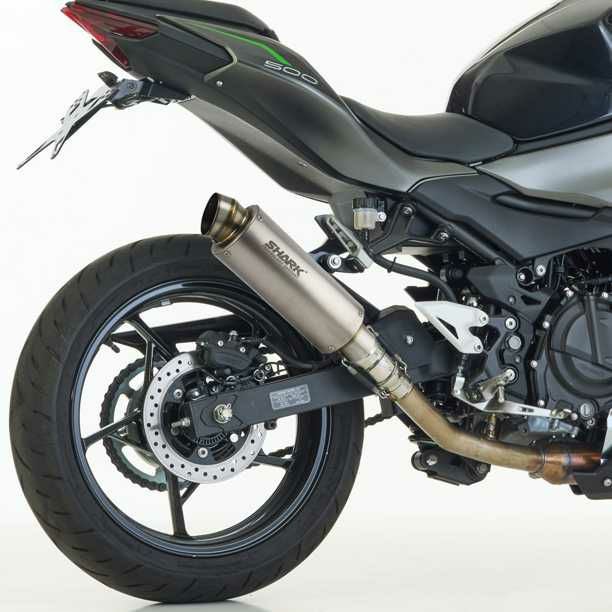 SHARK スリップオンマフラー SRC 4 アルミ合金 KAWASAKI Ninja 500 SE