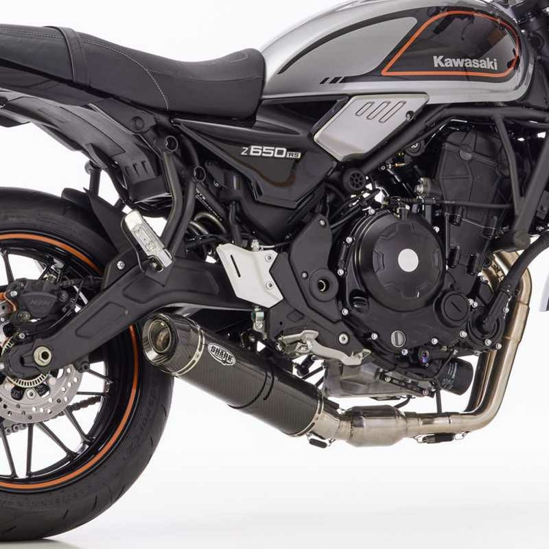 SHARK フルエキゾースト Street GP カーボン KAWASAKI Ninja 650 