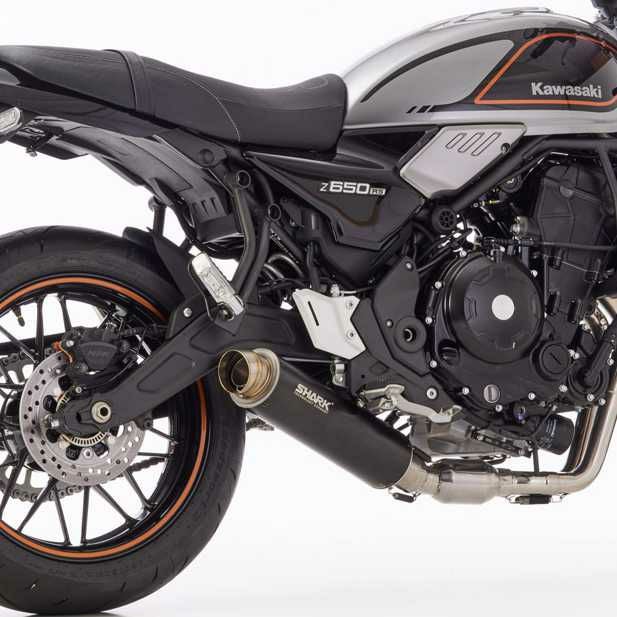 SHARK フルエキゾースト SRC 4 アルミ合金 KAWASAKI Ninja 650 / Z650
