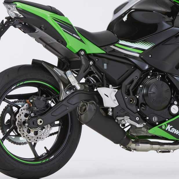SHARK フルエキゾースト DSX-7 ステンレス KAWASAKI Ninja 650 (2023