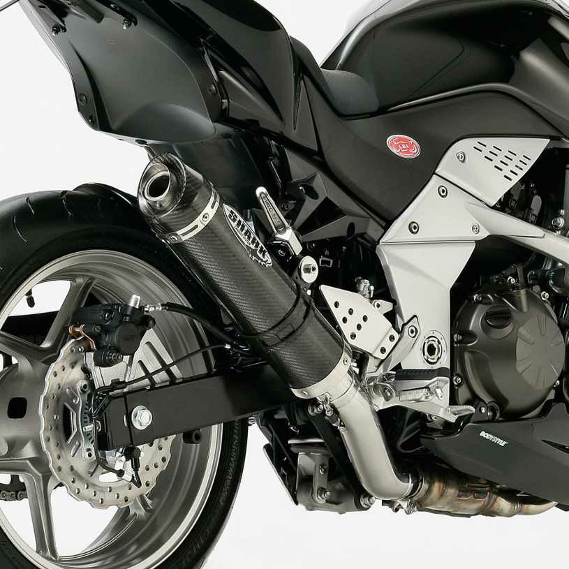 SHARK スリップオンマフラー Street GP カーボン KAWASAKI Z750 (2004