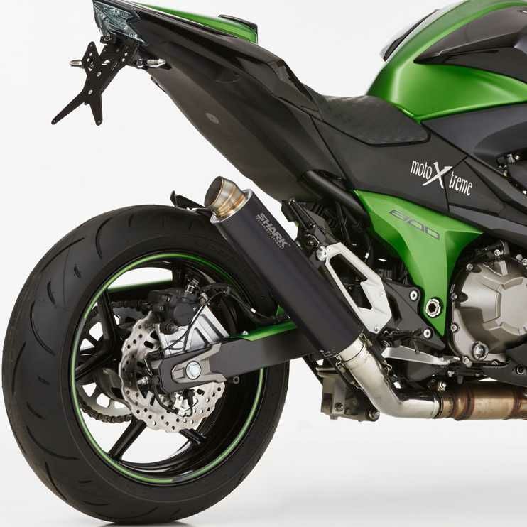 SHARK スリップオンマフラー SRC 4 チタニウム KAWASAKI Z800 (2013-2016)