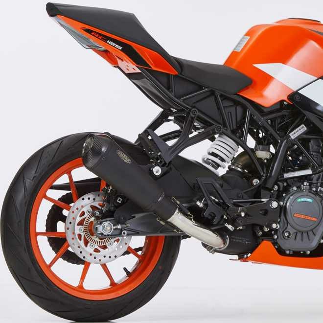 SHARK スリップオンマフラー DSX-7 ステンレス KTM 125/250/390 Duke