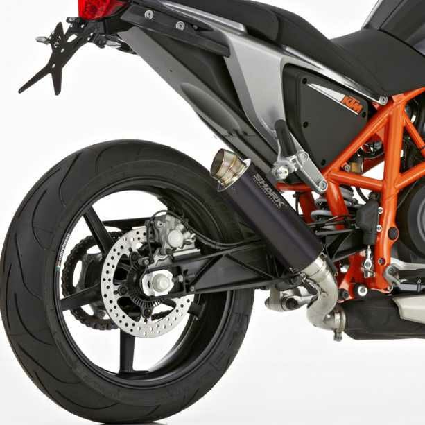 SHARK スリップオンマフラー Street GP カーボン KTM 690 Duke (2016