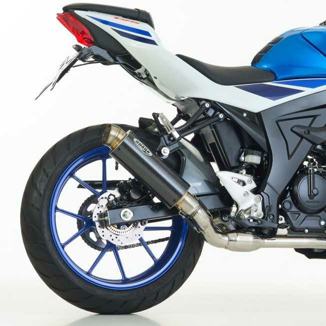 SHARK フルエキゾースト SRC 4 カーボン SUZUKI GSX-R 125 (2017-2021)