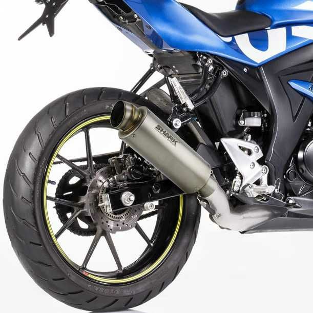 SHARK フルエキゾースト SRC 4 チタニウム SUZUKI GSX-R 125 (2017-2021)