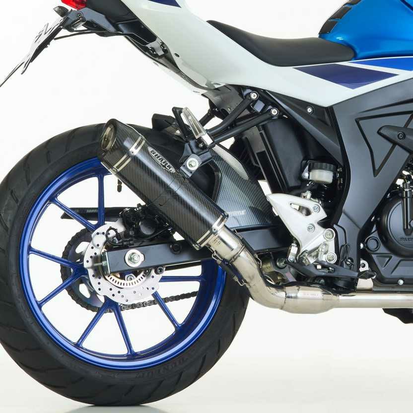 SHARK フルエキゾースト Street GP カーボン SUZUKI GSX-R 125 (2022
