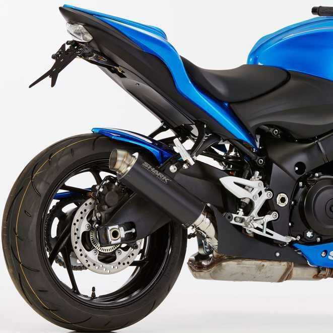スズキ GSX-S750 2017-21 スリップオンマフラー チタン 