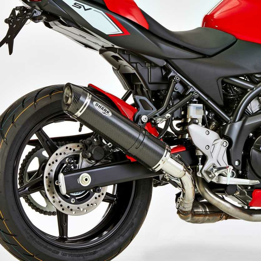 SHARK スリップオンマフラー Street GP カーボン SUZUKI SV650 (2016