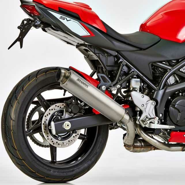 スズキ SV650S 初期用 社外 マフラー ステンレス カスタム パーツ Hotbodies Racing MGP スリップオン・マフラー ステンレス SV650 17