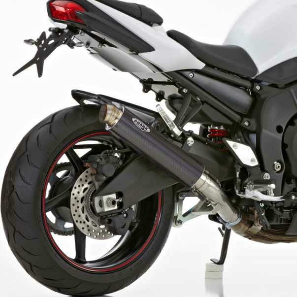 YAMAHA FZ1 / FZ1 Fazer (2006-2015) スリップオンマフラー (4-1) SRC 4 SHARK_1