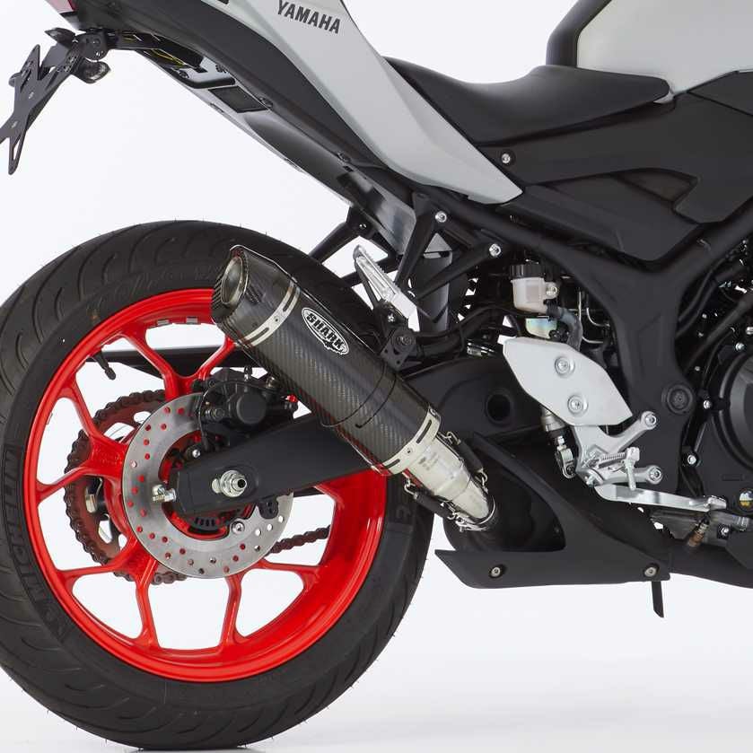 SHARK スリップオンマフラー Street GP カーボン YAMAHA MT-03 (2016