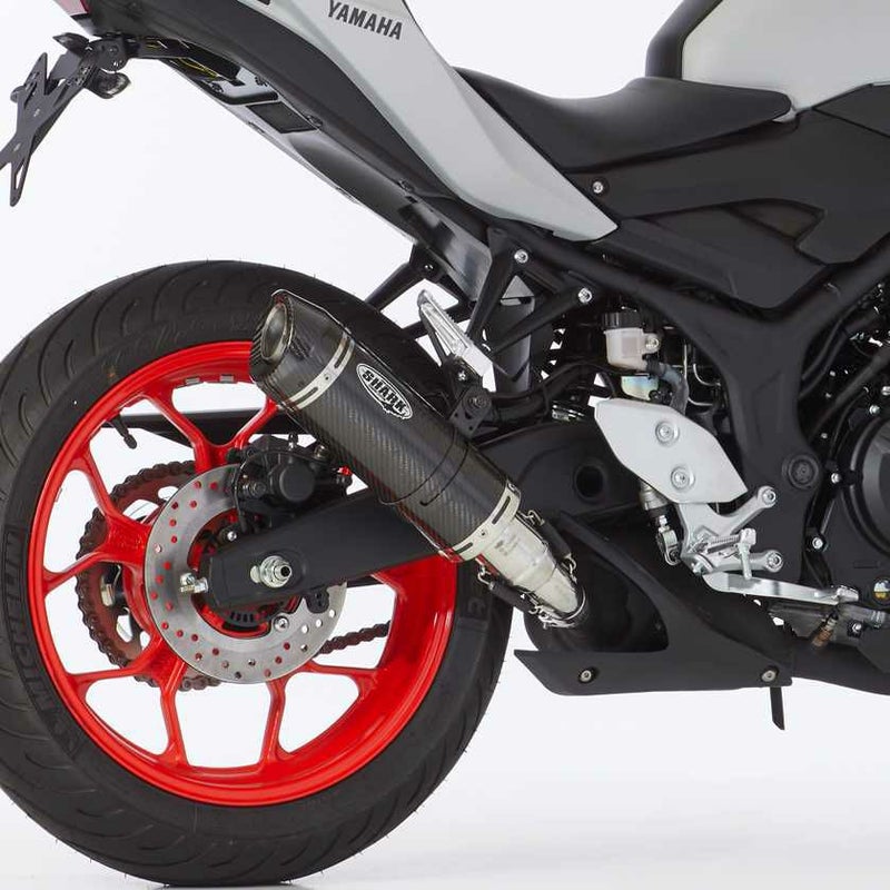 SHARK スリップオンマフラー Street GP カーボン YAMAHA MT-03 (2016 