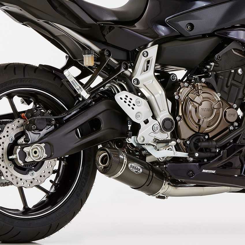 SHARK フルエキゾースト SRC 4 アルミ合金 YAMAHA MT-07 (2014-2016)