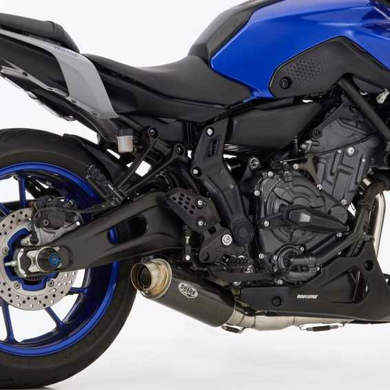 SHARK フルエキゾースト SRC 4 カーボン YAMAHA MT-07 / Tracer 7/GT