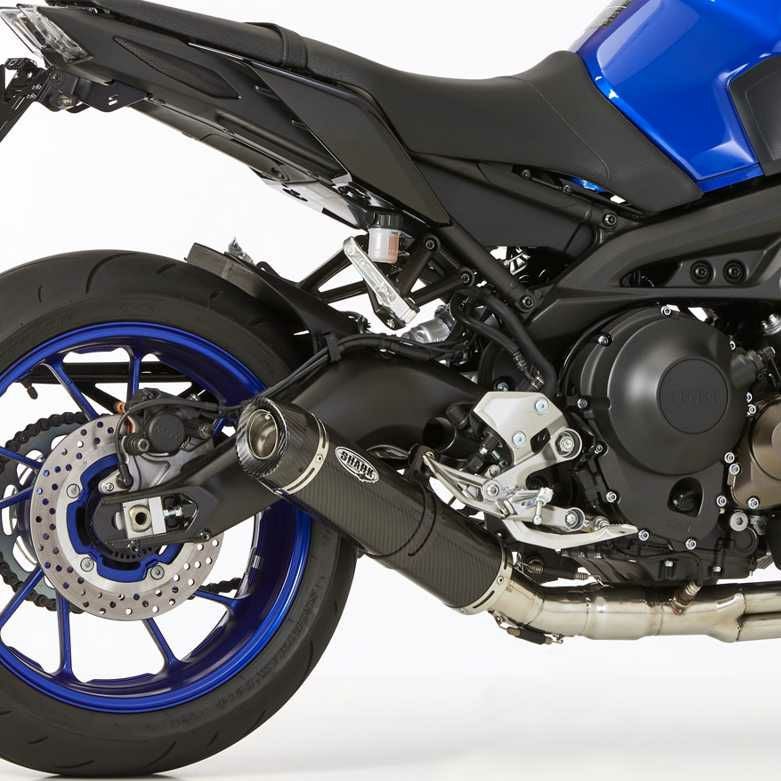 YAMAHA MT-09 / SP (2014-2016) フルエキゾーストマフラー (3-1) Street GP SHARK_1