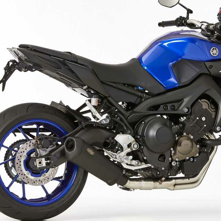 YAMAHA MT-09 / SP (2014-2016) フルエキゾーストマフラー (3-1) DSX-10 SHARK_1