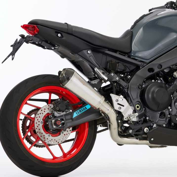 YAMAHA MT-09 / SP (2021-2023) フルエキゾーストマフラー (3-1)DSX-7 スーパーショートSHARK_1