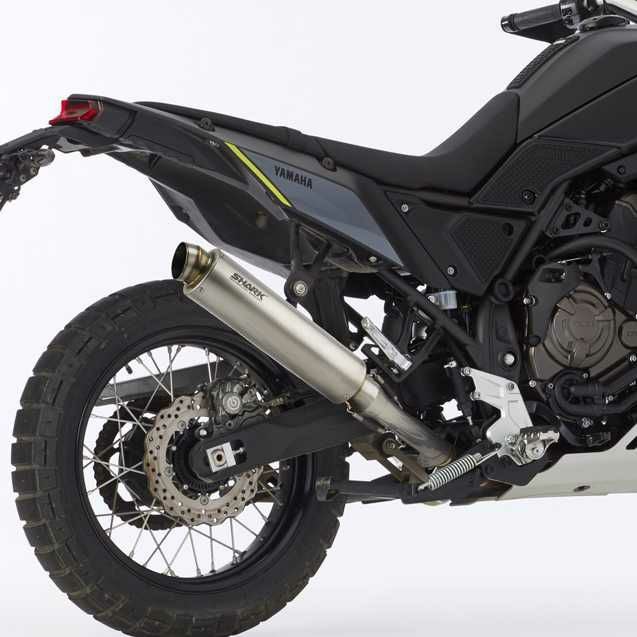 AKRAPOVIC スリップオンマフラー チタン YAMAHA テネレ700 (2019-2024)