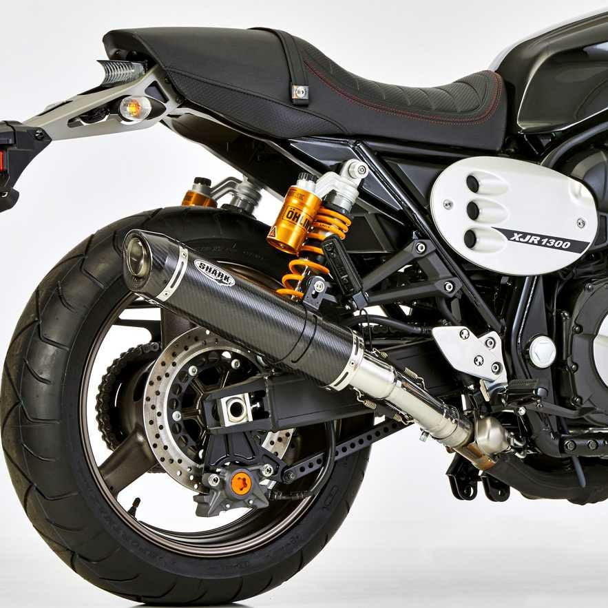 SHARK スリップオンマフラー Street GP カーボン YAMAHA XJR1300 (2007