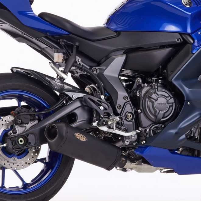 YAMAHA YZF-R7 (2021-) フルエキゾーストマフラー (2-1) DSX-10 SHARK_1
