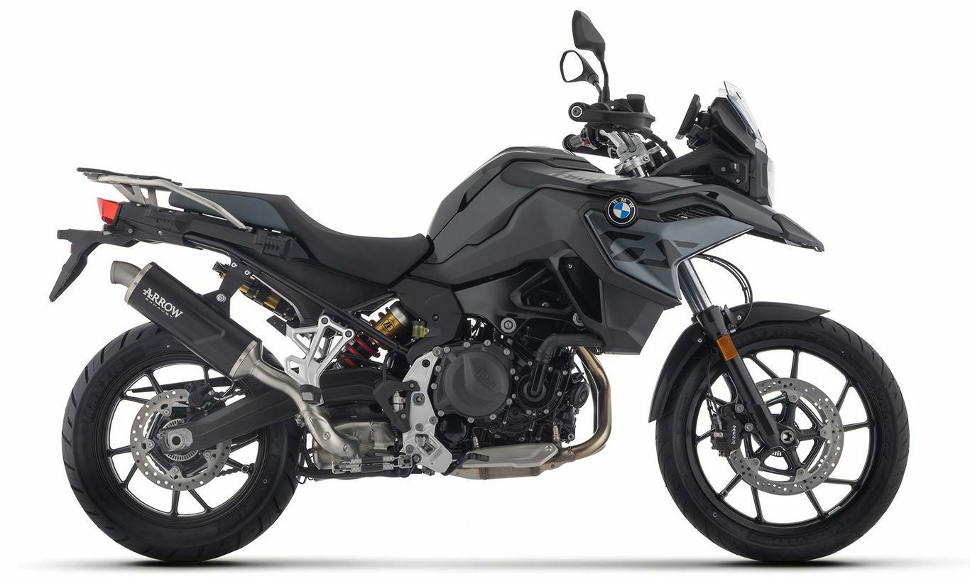 BMW F900GS/F800GS 2024～ スリップオンマフラー EURO5+ アルミニウム