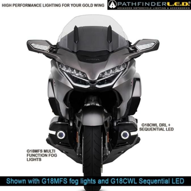ホンダ ゴールドウイング クロームカウル ゴールドウイング GL1800 18～ エンジンカバー/カウルデイライト