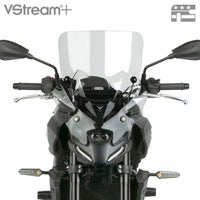 ヤマハ MT-07 25- VStream+ ミドル スクリーン ウインドシールド ライトスモーク NationalCycle_1