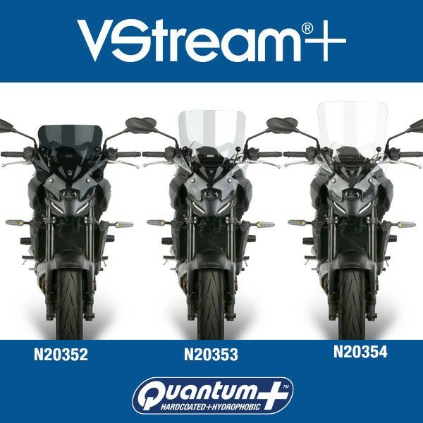 ヤマハ MT-07 25- VStream+ ミドル スクリーン ウインドシールド