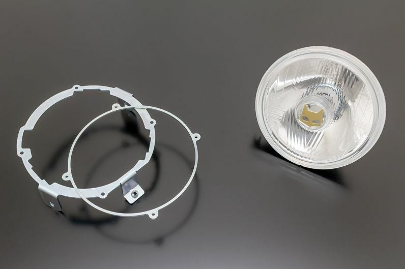 Z650RS 819マーシャル ヘッドライト クリア 旧車スタイル LEDバルブ