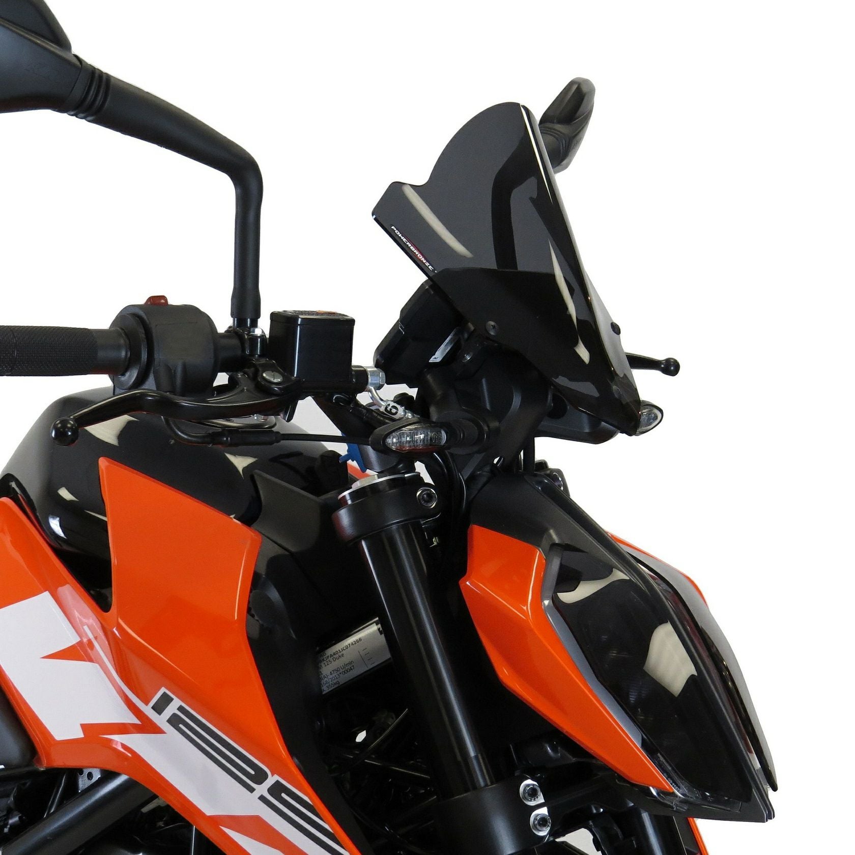 KTM 125/250/390 DUKE 17-23 スクリーン 260mm パワーブロンズ