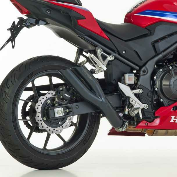 HURRIC スリップオンマフラー Pro 2 GP マットブラック HONDA CB500
