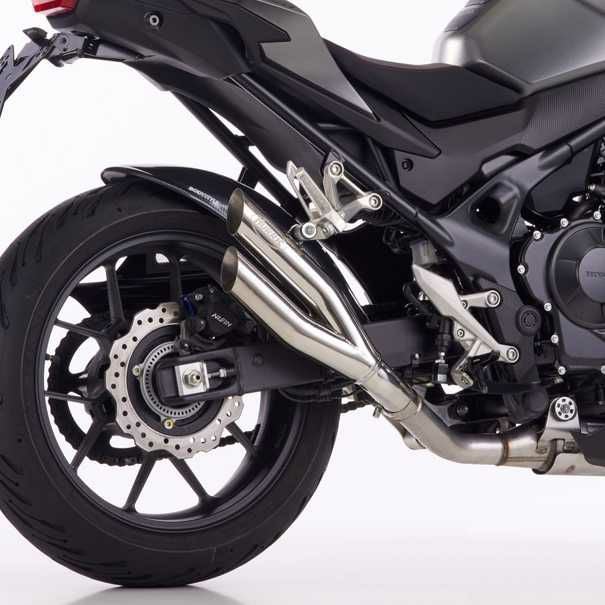 HURRIC スリップオンマフラー Pro 2 シルバー HONDA CB750 Hornet