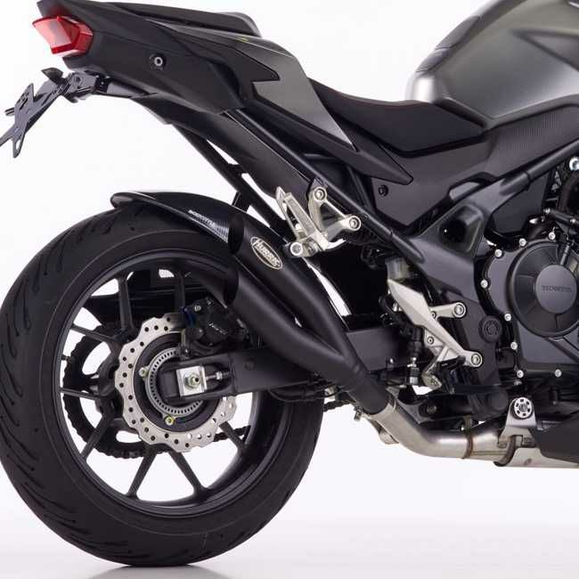 HURRIC スリップオンマフラー Pro 2 マットブラック HONDA CB750 Hornet