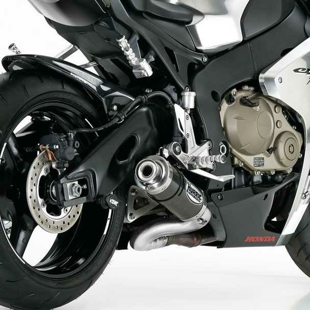 HURRIC スリップオンマフラー Supersport ブラック HONDA CBR1000RR