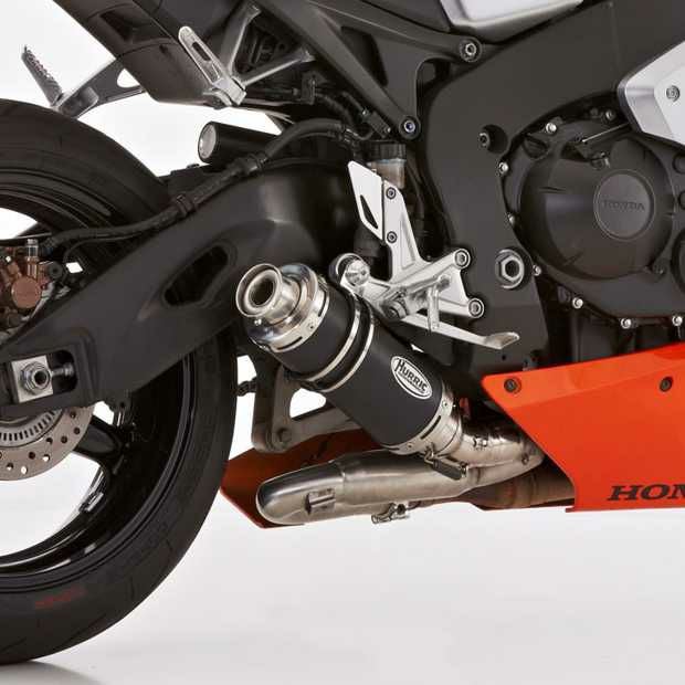 HURRIC スリップオンマフラー Supersport ブラック HONDA CBR1000RR