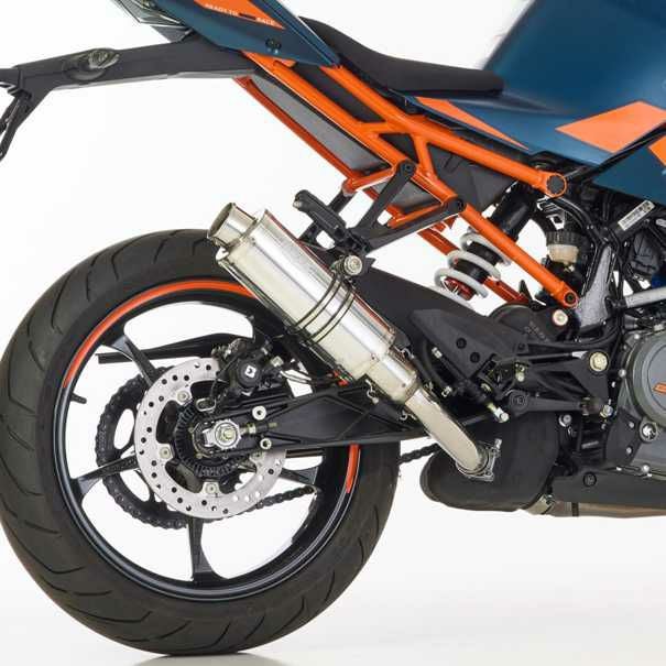 HAU様 HURRIC スリップオンマフラー Supersport シルバー HUSQVARNA