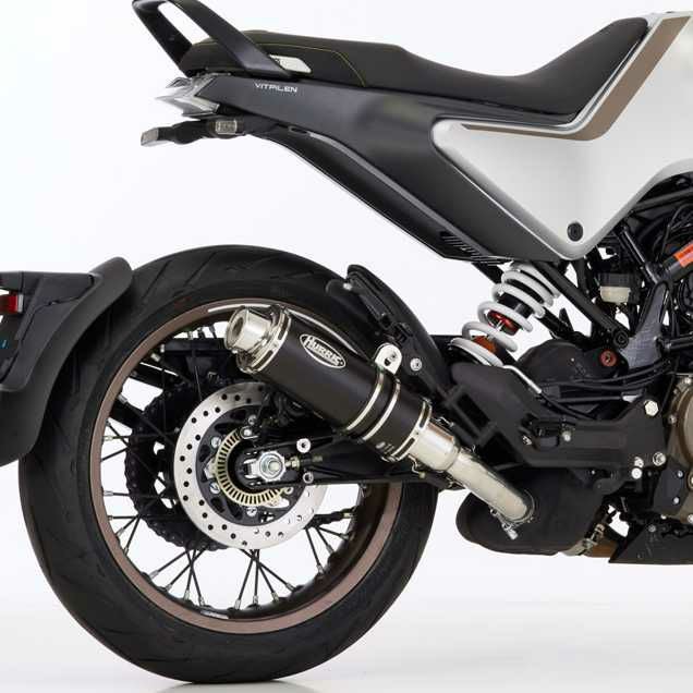 HURRIC スリップオンマフラー Supersport ブラック HUSQVARNA