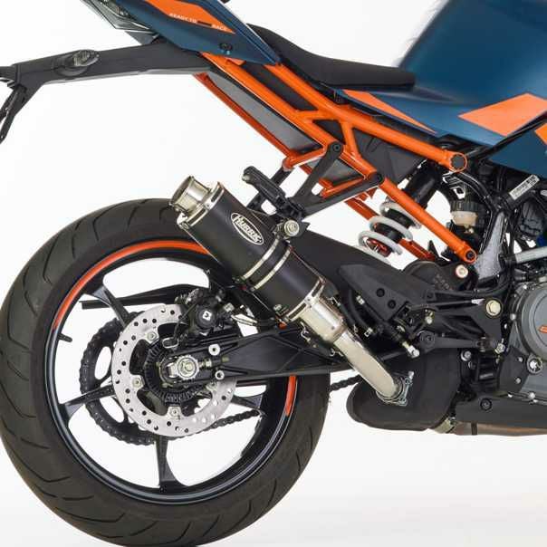 HURRIC スリップオンマフラー Supersport ブラック HUSQVARNA