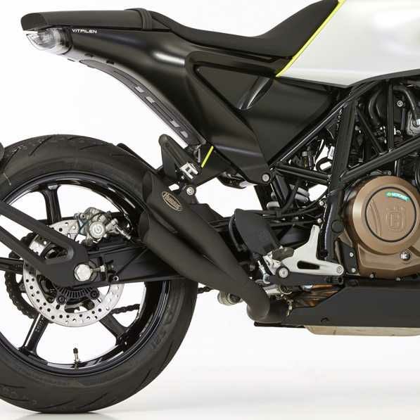 HURRIC スリップオンマフラー Pro 2 マットブラック HUSQVARNA