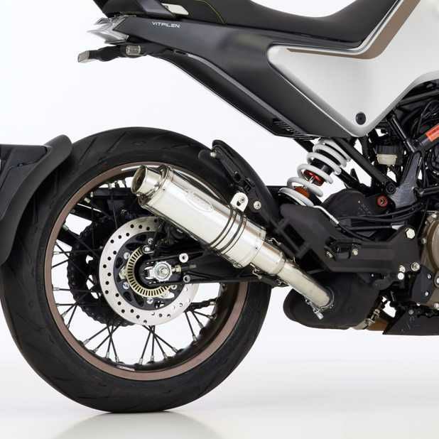 HURRIC スリップオンマフラー Supersport シルバー HUSQVARNA
