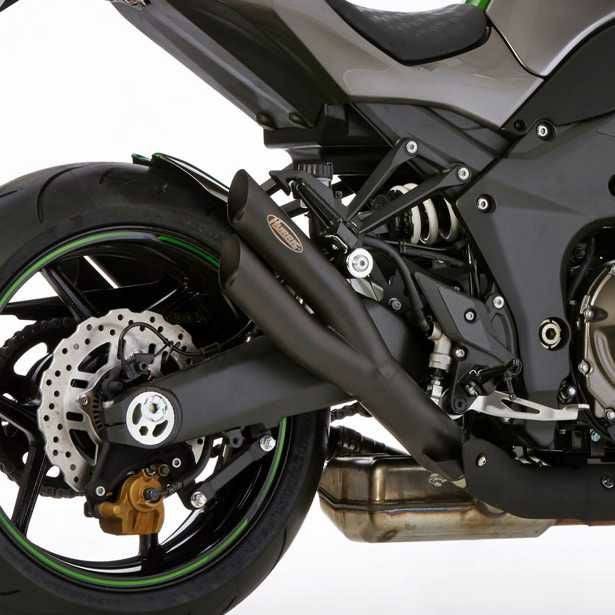 HURRIC スリップオンマフラー Pro 2 マットブラック KAWASAKI Z1000