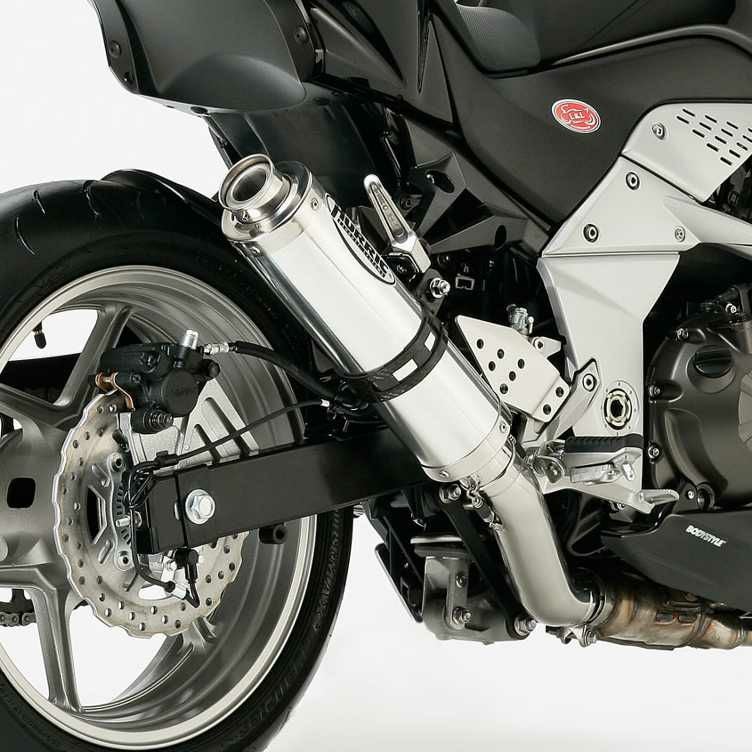 HURRIC スリップオンマフラー Supersport シルバー KAWASAKI Z750