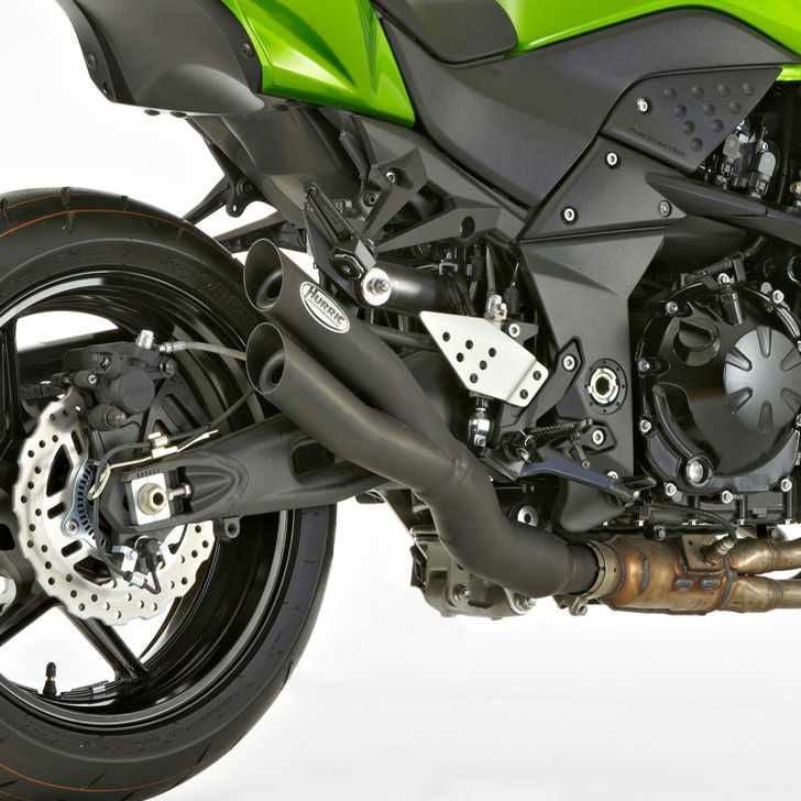 HURRIC スリップオンマフラー Pro 2 マットブラック KAWASAKI Z750R