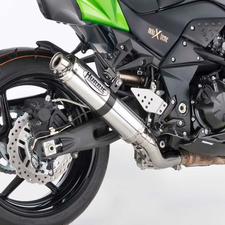 HURRIC スリップオンマフラー Supersport シルバー KAWASAKI ZX-9R