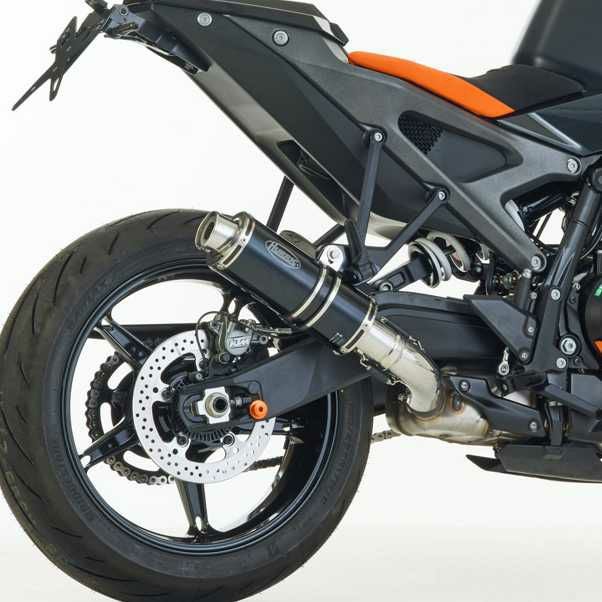 HURRIC スリップオンマフラー Supersport ブラック KTM 990 Duke