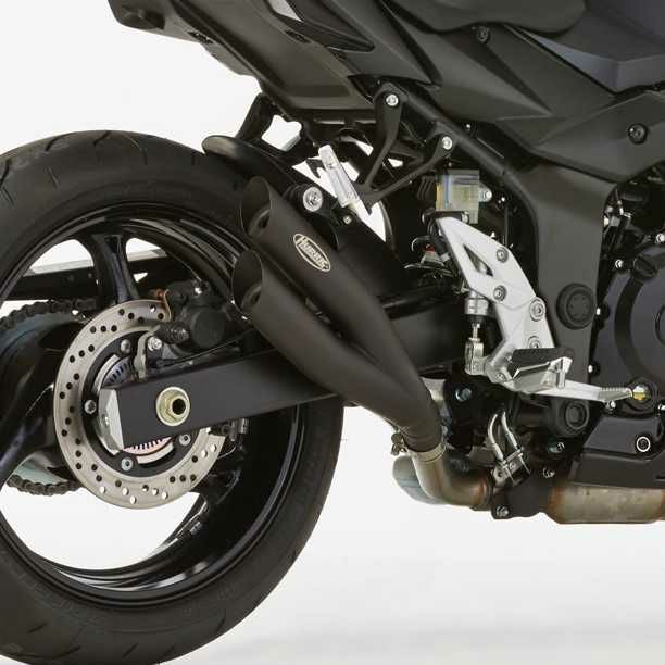 HURRIC スリップオンマフラー Pro 2 マットブラック SUZUKI GSR 750