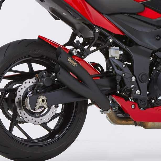 HURRIC スリップオンマフラー Pro 2 マットブラック SUZUKI GSR 750