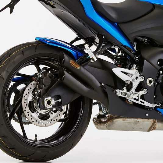 HURRIC スリップオンマフラー Pro 2 マットブラック SUZUKI GSX-S1000