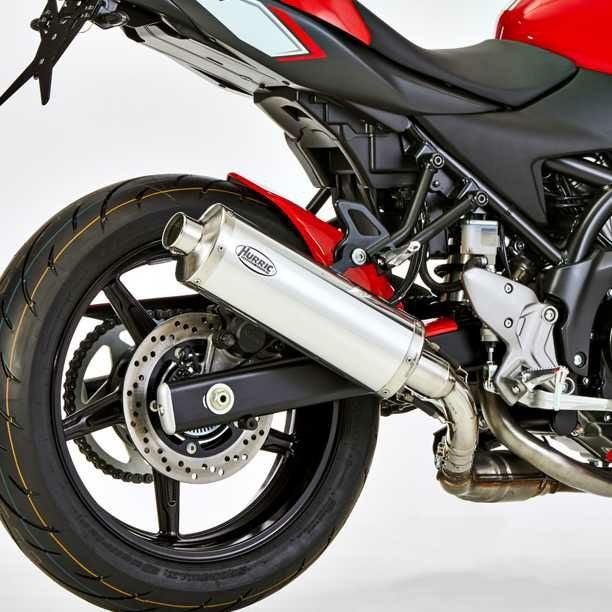 HURRIC スリップオンマフラー Rac 1 シルバー SUZUKI SV650 / SV650X HURRIC スリップオンマフラー Rac 1 シルバー SUZUKI SV650 / SV650X